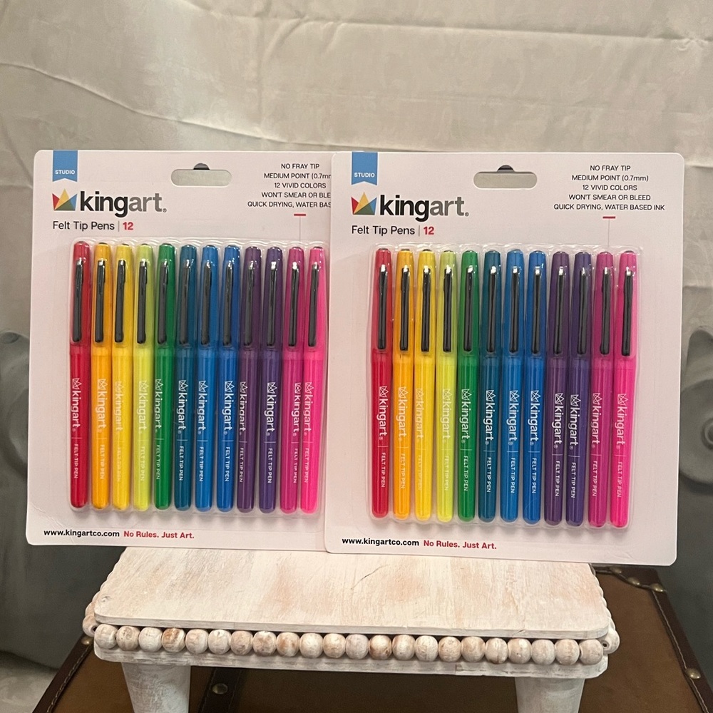 ⚡️King Art Gelt Tip Pens